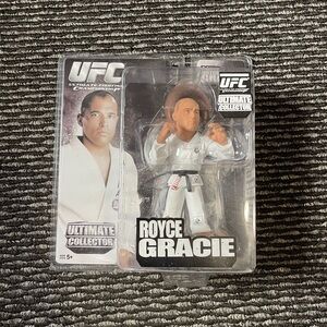 UFC Royce Gracie Action Figure - White Gi, Black Belt
